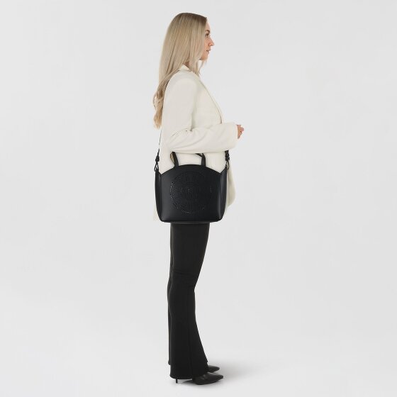 Karl Lagerfeld Circle Shopper Tasche Leder 26 cm