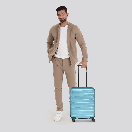 Bergpfeil Travel 4 Rollen Kabinentrolley S 55 cm mit Dehnfalte