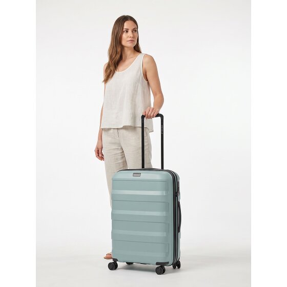 Redolz Pro PP 4 Rollen Trolley 66 cm mit Dehnfalte