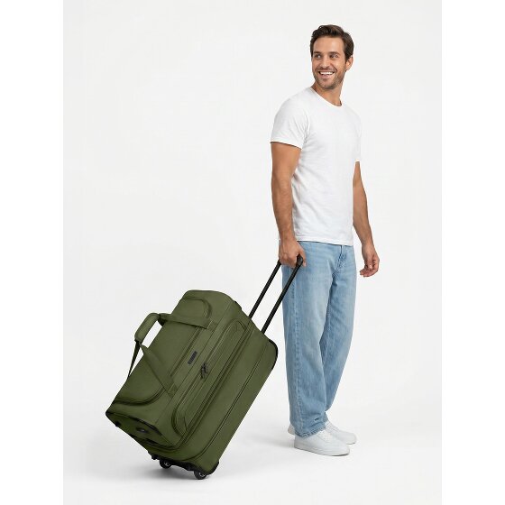 Redolz Duffle Essentials 2-Rollen Reisetasche 55 cm M mit Dehnfalte