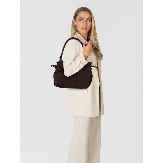 Hey Marly Cool Companion Suede Handtasche Leder 28 cm