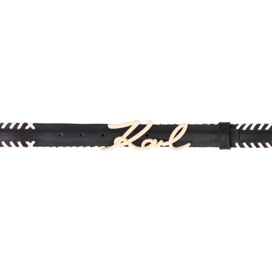 Karl Lagerfeld Signature Gürtel Leder