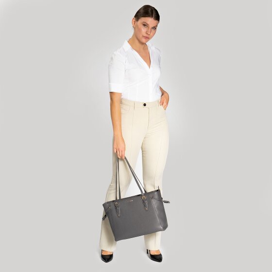 Lazarotti Bologna Leather Shopper Tasche Leder 36 cm