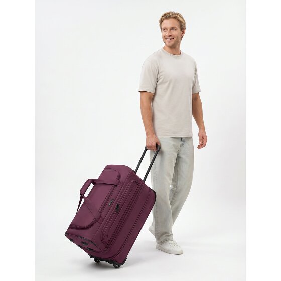 Redolz Duffle Essentials 2-Rollen Reisetasche 55 cm M mit Dehnfalte
