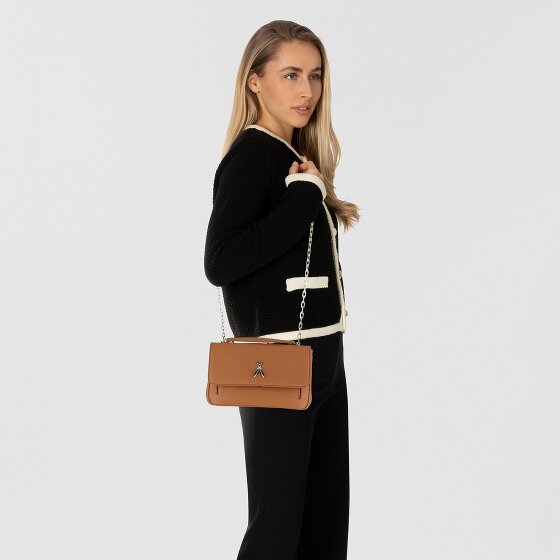 Patrizia Pepe Fly Schultertasche Leder 25 cm