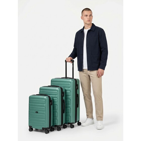 Redolz Essentials 08 3-SET 4 Rollen Kofferset 3-teilig