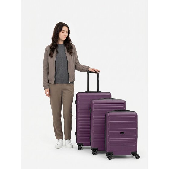 Redolz Essentials 08 3-SET 4 Rollen Kofferset 3-teilig