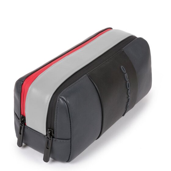 Piquadro Urban Kulturbeutel Leder 23 cm