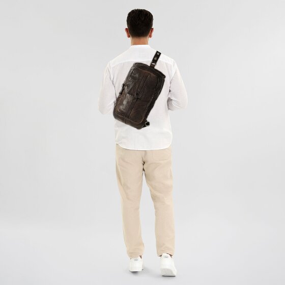 Campomaggi Avocado Sling Bag Leder 36 cm