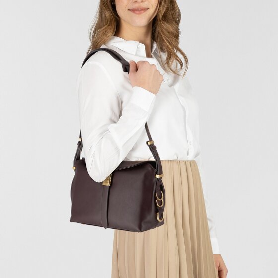 PINKO Saddle Schultertasche Leder 23 cm PINKO Saddle Schultertasche Leder 23 cm