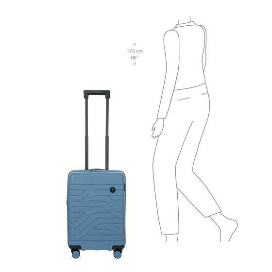 Bric's BY Ulisse 4-Rollen Kabinentrolley 55 cm