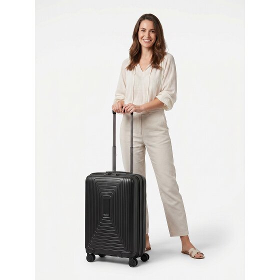 Redolz Essentials 14 4 Rollen Kabinentrolley 55 cm mit Dehnfalte