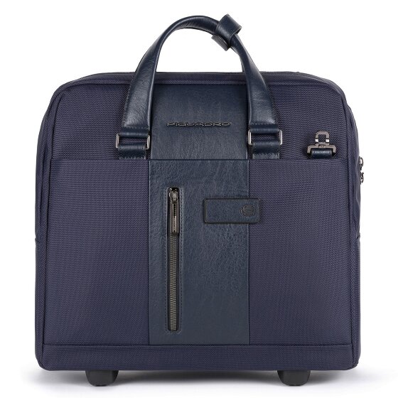 Piquadro Brief 2-Rollen Businesstrolley 40 cm Laptopfach