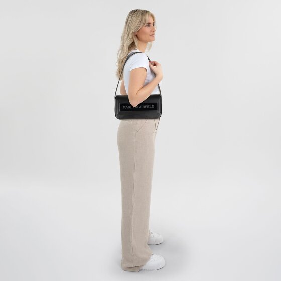 Karl Lagerfeld Ikon K Schultertasche Leder 24 cm
