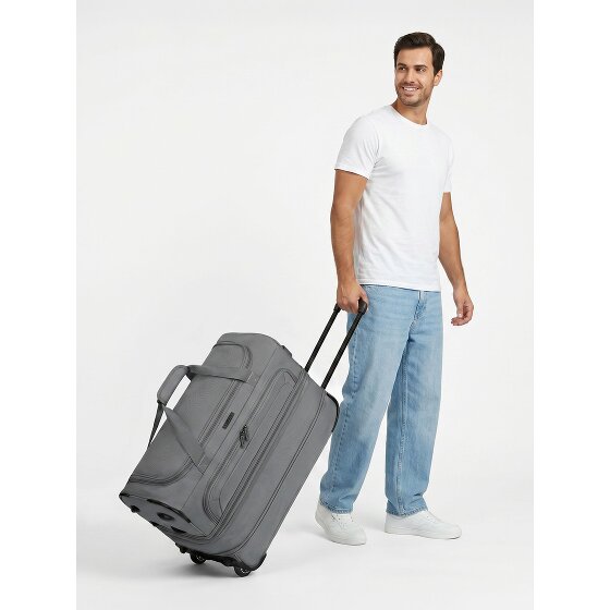 Redolz Duffle Essentials 2-Rollen Reisetasche 55 cm M mit Dehnfalte