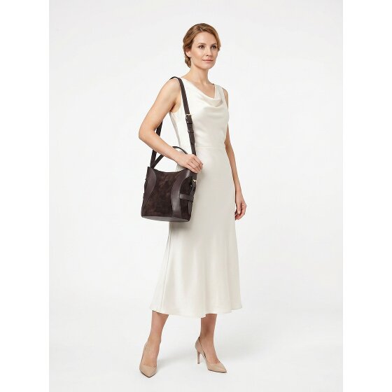 AIGNER Deborah Schultertasche Leder 22 cm