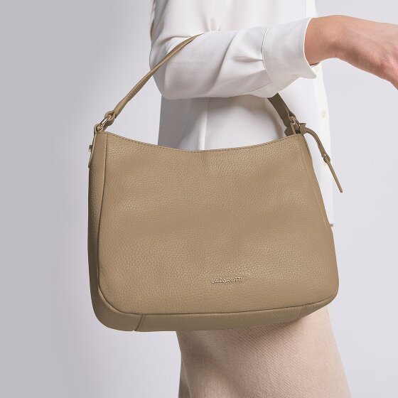 Lazarotti Bologna Leather Hobo Schultertasche Leder 27 cm