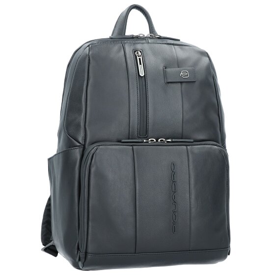 Piquadro Urban Business-Rucksack Leder 39.5 cm Laptopfach