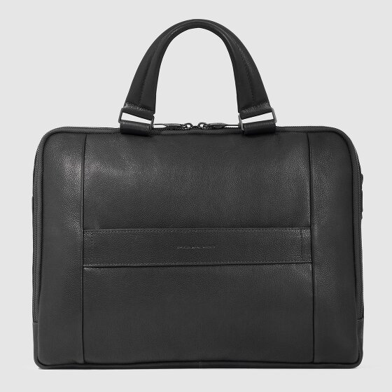 Piquadro Carl Aktentasche RFID Schutz Leder 37 cm Laptopfach