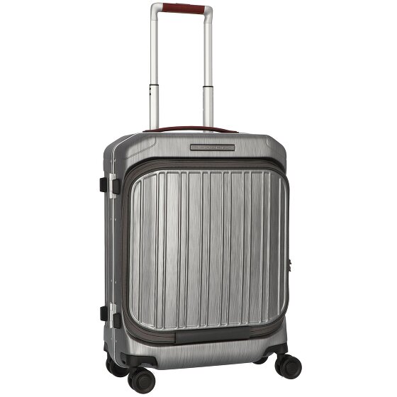 Piquadro PQ-LM 4-Rollen Kabinentrolley 55 cm Laptopfach