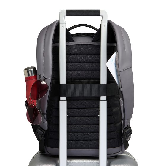 Piquadro Corner Business-Rucksack RFID Schutz 43 cm Laptopfach