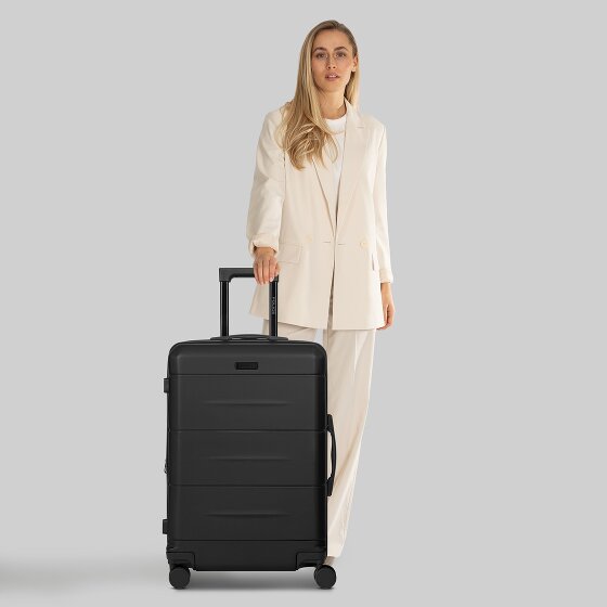 Police London 4 Rollen Trolley 64 cm mit Dehnfalte