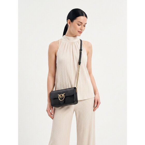 PINKO Love one Umhängetasche Leder 27 cm