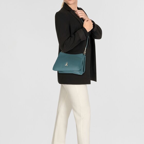 Patrizia Pepe Tris Schultertasche Leder 28 cm Patrizia Pepe Tris Schultertasche Leder 28 cm