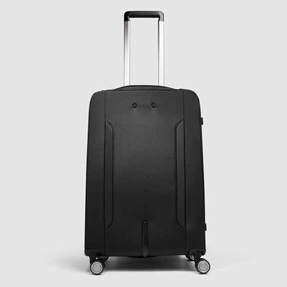 Piquadro Brief 4 Rollen Trolley 68 cm mit Dehnfalte