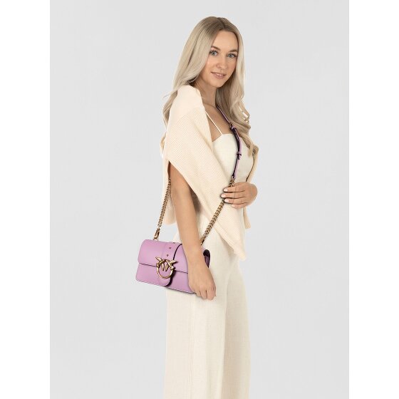 PINKO Love One Umhängetasche Leder 21 cm