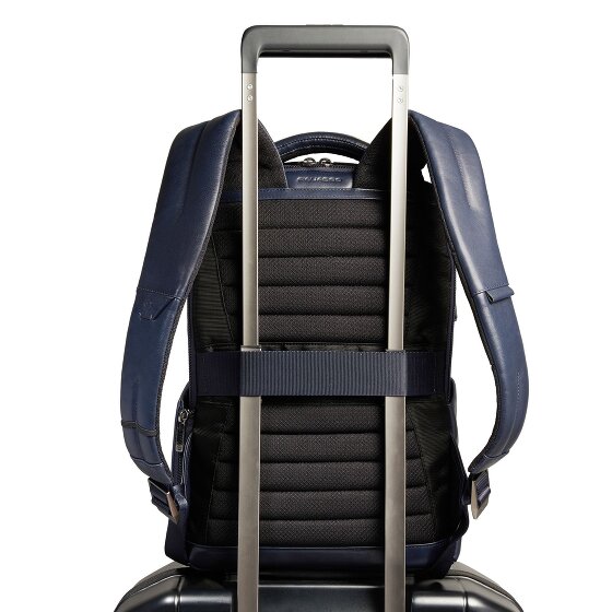 Piquadro Philip Daypack Leder 40 cm Laptopfach