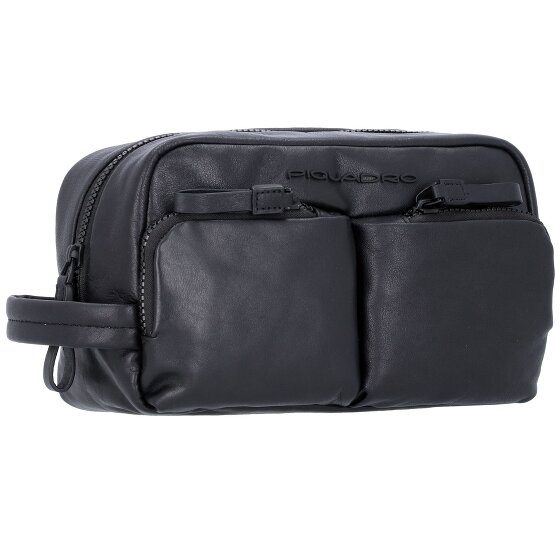 Piquadro Harper Kulturbeutel Leder 23 cm Piquadro Harper Kulturbeutel Leder 23 cm