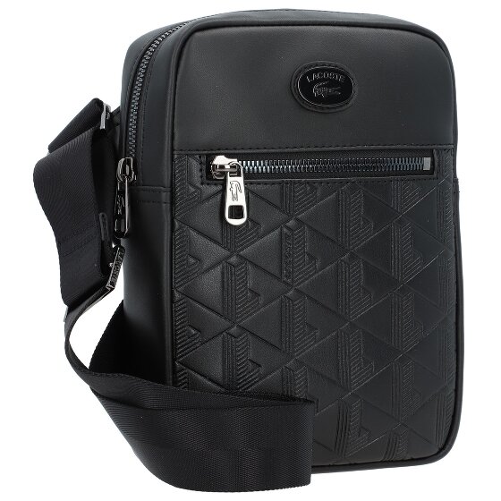 Lacoste Nomogramme Umhängetasche Leder 16 cm