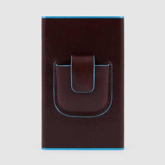 Piquadro Black Square Kreditkartenetui RFID Schutz Leder 6 cm Piquadro Black Square Kreditkartenetui RFID Schutz Leder 6 cm
