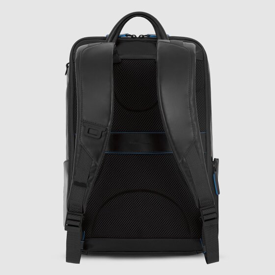Piquadro B2 Revamp Business-Rucksack RFID Schutz Leder 43 cm Laptopfach