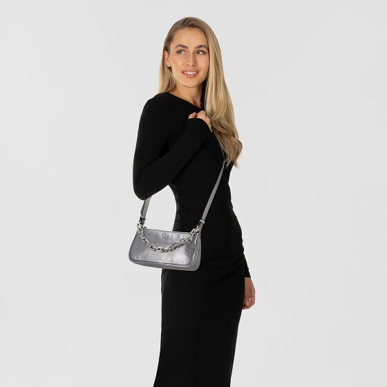 PINKO Half Moon Handtasche Leder 23 cm