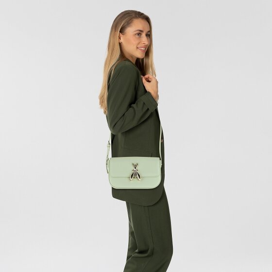 Patrizia Pepe Essential Fly Schultertasche Leder 22 cm
