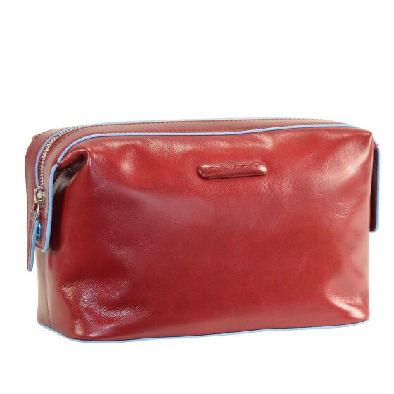 Piquadro Blue Square Kulturbeutel Leder 23 cm