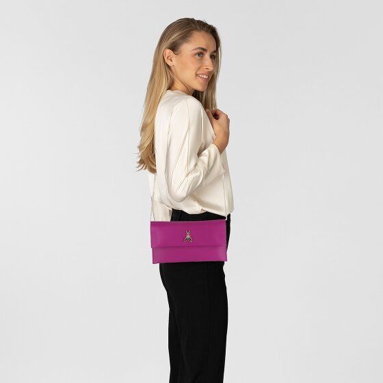 Patrizia Pepe Fly Clutch Tasche Leder 27.5 cm