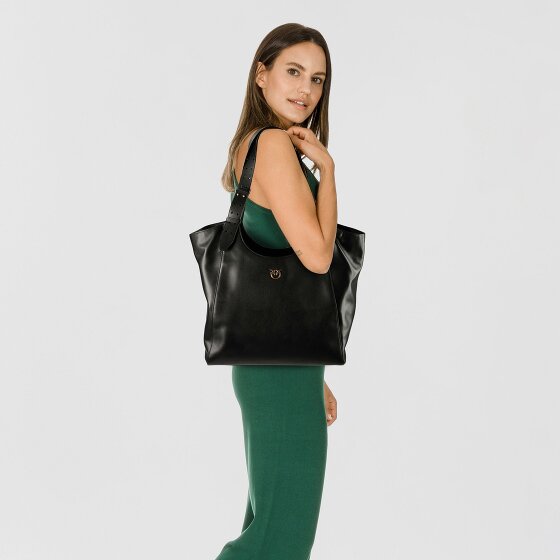 PINKO Shopper Tasche Leder 35 cm