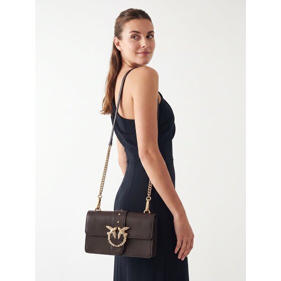 PINKO Love One Umhängetasche Leder 21 cm
