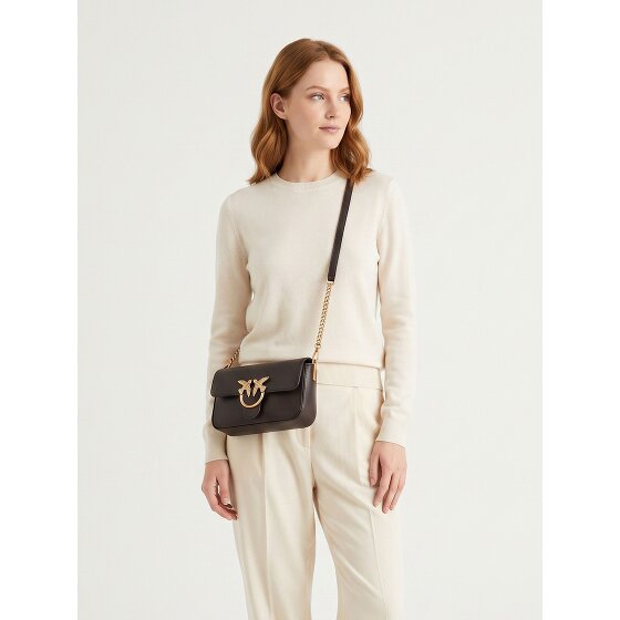 PINKO Love One Umhängetasche Leder 21 cm