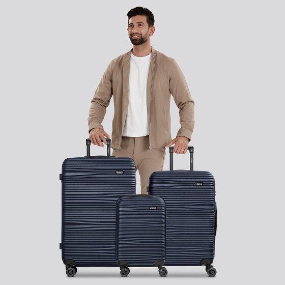 Redolz Essentials 16 3-SET 4 Rollen Kofferset 3-teilig