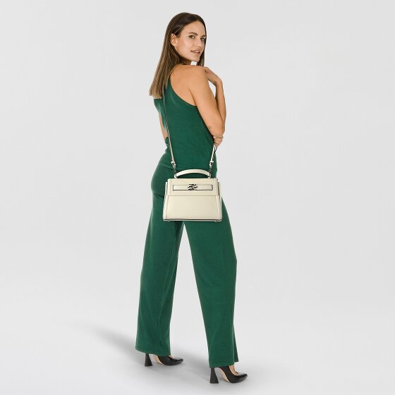 Karl Lagerfeld Autograph Handtasche Leder 24 cm