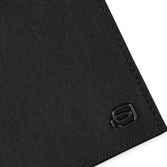Piquadro Black Square Kreditkartenetui RFID Schutz Leder 9 cm