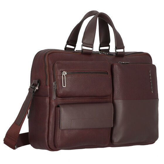 Piquadro Ronnie Aktentasche Leder 43 cm Laptopfach