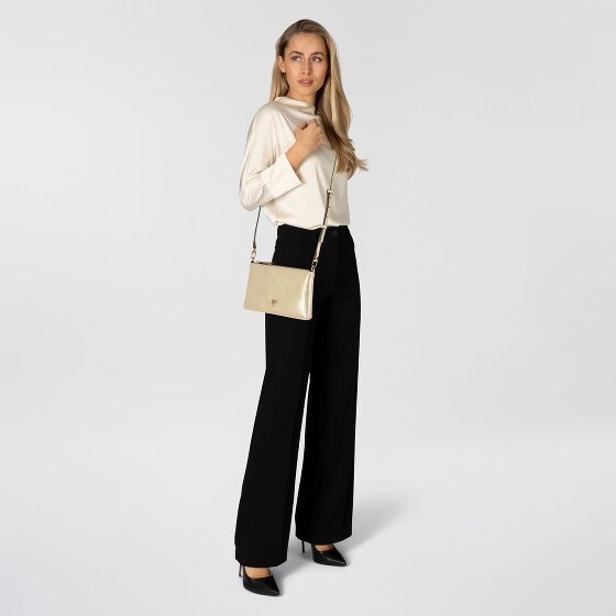 PINKO Flat Horizontal Umhängetasche Leder 20 cm