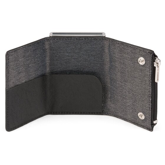 Piquadro Black Square Kreditkartenetui Leder 6 cm
