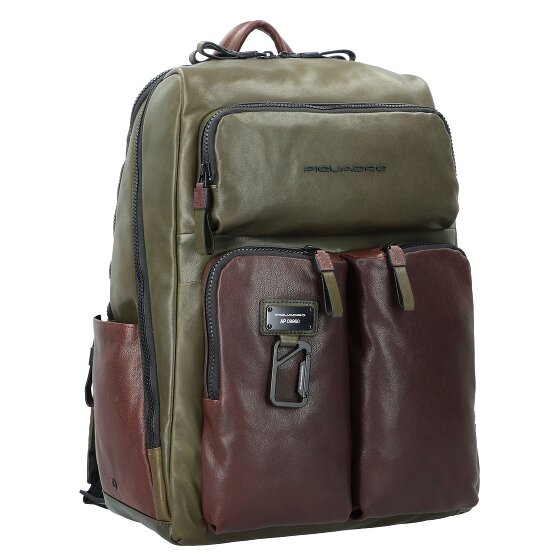 Piquadro Harper Rucksack RFID Leder 46 cm Laptopfach
