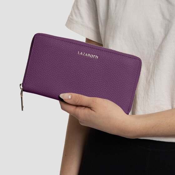 Lazarotti Bologna Leather Geldbörse Leder 19 cm